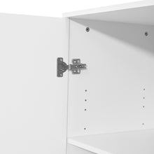 Load image into Gallery viewer, Nordic 2 Door Storage Cupboard - White