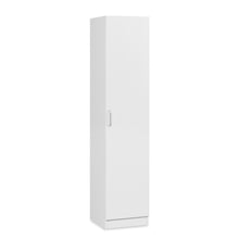 Load image into Gallery viewer, Nordic 1 Door Cupboard 40cm - White