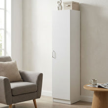 Load image into Gallery viewer, Nordic 1 Door Cupboard 40cm - White