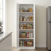 Load image into Gallery viewer, Nordic 2 Door Cupboard 60cm - White