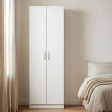 Load image into Gallery viewer, Nordic 2 Door Cupboard 60cm - White