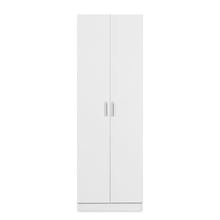 Load image into Gallery viewer, Nordic 2 Door Cupboard 60cm - White