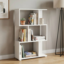 Load image into Gallery viewer, Cubo 3 Tier Bookshelf Display Shelf - White