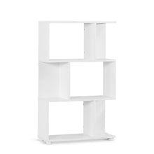 Load image into Gallery viewer, Cubo 3 Tier Bookshelf Display Shelf - White