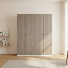 Load image into Gallery viewer, Waipoua Wooden Wardrobe - Grey Oak