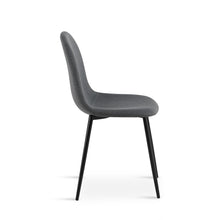 Load image into Gallery viewer, Arlo Linen Dining Chair - Set of 4 - Dark Grey