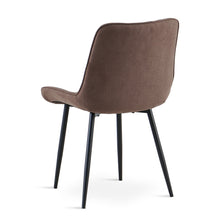 Load image into Gallery viewer, Kivo Linen Dining Chair - Set of 4 - Brown