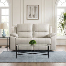 Load image into Gallery viewer, 23177-B-wilson-manual-2-seater-recliner-sofa-beige-2601205