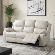 Load image into Gallery viewer, 23177-C-wilson-manual-3-seater-recliner-sofa-beige-2601202