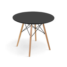 Load image into Gallery viewer, Cena Dining Table Round 90 x 75 cm - Black