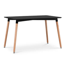 Load image into Gallery viewer, Sana Dining Table Rectangle 120 x 80cm - Black