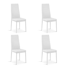 Load image into Gallery viewer, Ethan PU Leather Dining Chair - Set of 4 - White