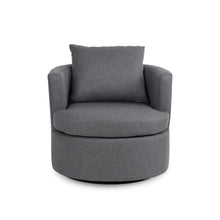 Load image into Gallery viewer, Luva Linen Swivel Armchair - Dark Grey
