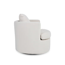 Load image into Gallery viewer, Luva Velvet Swivel Armchair - Cream
