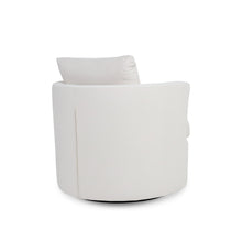 Load image into Gallery viewer, Luva Velvet Swivel Armchair - Cream