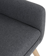 Load image into Gallery viewer, Lina Linen Armchair - Dark Grey