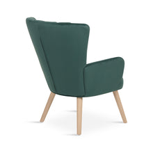Load image into Gallery viewer, Neil Velvet Armchair - Green