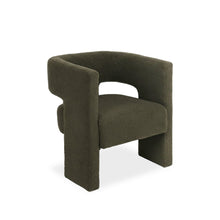 Load image into Gallery viewer, Rivo Boucle Armchair - Dark Green