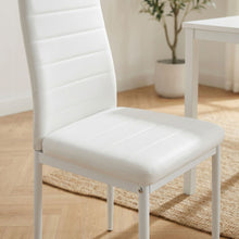 Load image into Gallery viewer, Ethan PU Leather Dining Chair - Set of 4 - White