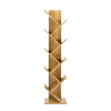 Load image into Gallery viewer, Koru 8 Tier Tree Bookshelf - Oak