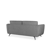 Load image into Gallery viewer, Rivel Chenille 3 Seater Sofa - Ash Grey