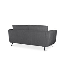 Load image into Gallery viewer, Rivel Chenille 2 Seater Sofa - Dark Grey