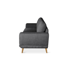 Load image into Gallery viewer, Tova Chenille 3 Seater Sofa - Dark Grey