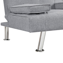 Load image into Gallery viewer, Arleth 3 Seater Sofa Bed - Light Grey