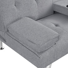 Load image into Gallery viewer, Arleth 3 Seater Sofa Bed - Light Grey