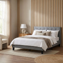 Load image into Gallery viewer, Blane Double Bed Frame - Grey