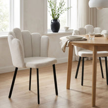 Load image into Gallery viewer, 23919-urban-petal-shaped-upholstered-dining-chair-set-of-2-beige-202601237