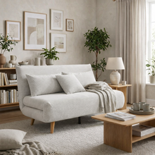 Load image into Gallery viewer, Hastings 2 Seater Fold-Out Sofa Bed - Grey