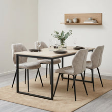 Load image into Gallery viewer, Nori Fabric Dining Chair - Set Of 4 - Light Brown