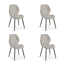 Load image into Gallery viewer, Nori Fabric Dining Chair - Set Of 4 - Light Brown