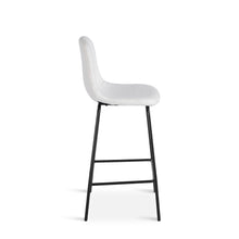 Load image into Gallery viewer, Selo Boucle Bar Stool - Set Of 2 - White