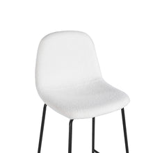 Load image into Gallery viewer, Selo Boucle Bar Stool - Set Of 2 - White