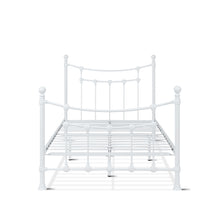 Load image into Gallery viewer, Gingera King Single Metal Bed Frame - White