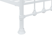 Load image into Gallery viewer, Gingera King Single Metal Bed Frame - White