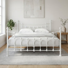 Load image into Gallery viewer, 23649-gingera-queen-metal-bed-frame-white-2601272