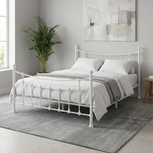 Load image into Gallery viewer, 23649-gingera-queen-metal-bed-frame-white-2601274