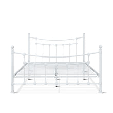 Load image into Gallery viewer, 23649-gingera-queen-metal-bed-frame-white-2601278