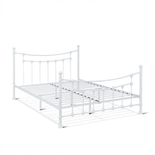 Load image into Gallery viewer, 23649-gingera-queen-metal-bed-frame-white-2601277
