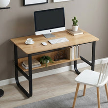 Load image into Gallery viewer, Andrea 100cm Computer Desk - Black