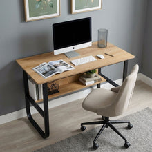 Load image into Gallery viewer, Andrea 100cm Computer Desk - Black