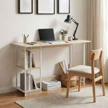 Load image into Gallery viewer, Monroe 120cm Computer Desk - White