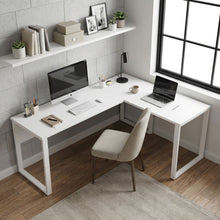 Load image into Gallery viewer, Nakia Computer Corner Desk - White