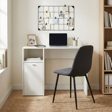 Load image into Gallery viewer, Makalu 100cm Computer Desk - White