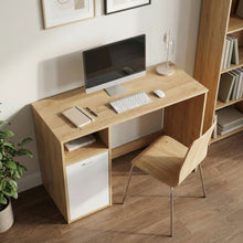 Load image into Gallery viewer, Makalu 100cm Computer Desk - Oak