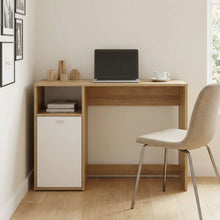 Load image into Gallery viewer, Makalu 100cm Computer Desk - Oak
