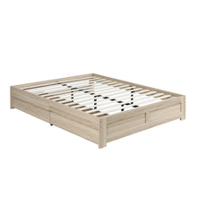 Load image into Gallery viewer, Borneo Queen Storage Bed - Oak